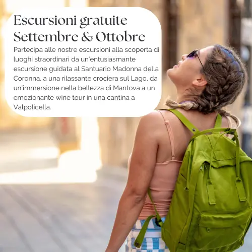 Escursioni gratuite in settembre e ottobre con guida.